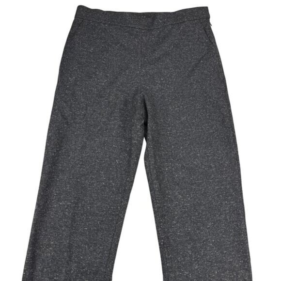 COS Wool Blend Slim Fit Trouser Pants Dark Gray White Size 4 - Picture 3 of 6